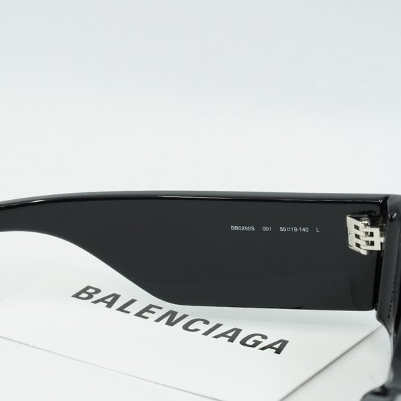 FINAL PRICE NEW BALENCIAGA BB0260S 001 SUNGLASSES - Picture 7 of 10
